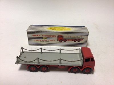 Lot 11 - Dinky Foden Flat Truck with chains No 905 in original box