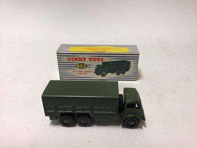 Lot 12 - Dinky 10-ton army truck No 622, Centurian Tank No 651 both in original boxes (2)