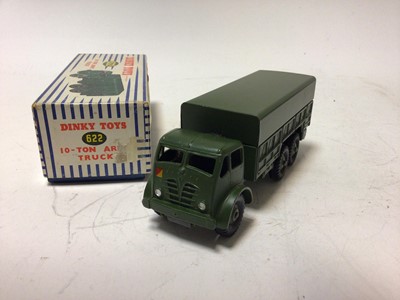 Lot 12 - Dinky 10-ton army truck No 622, Centurian Tank No 651 both in original boxes (2)
