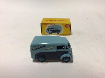 Lot 14 - Dinky Morris Commercial van 'Capstan' No 465 on original box