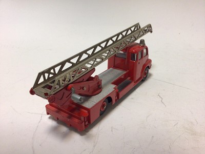 Lot 18 - Dinky Supertoy Turntable Fire Escape No 956, Fire Engine with extending ladder No 955 both in original boxes (2)