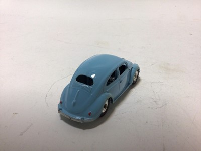 Lot 22 - Dinky Volkswagen No 181 light blue and green colourways both in original boxes