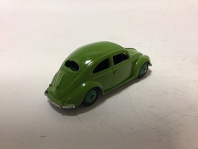 Lot 22 - Dinky Volkswagen No 181 light blue and green colourways both in original boxes