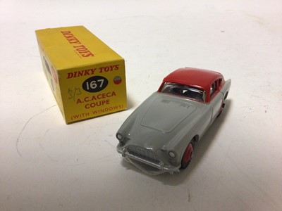 Lot 24 - Dinky A.C. Aceca Coupe No 167 in original box