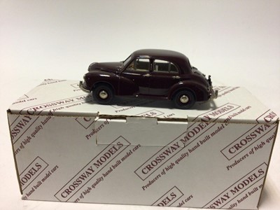Lot 50 - Crossways Models Morris Ocford MO Prototype of a limited run of 400, Morris Oxford Series II Traveller No.88 of 600 both boxed with certificates (2)