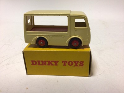 Lot 38 - Dinky Electric Diary Van No 490 Express Dairy and Electric Dairy Van (N.C.B.) No 491, both in original boxes (2)