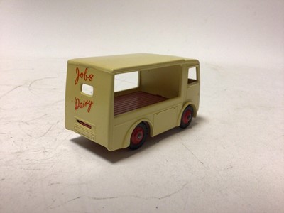 Lot 38 - Dinky Electric Diary Van No 490 Express Dairy and Electric Dairy Van (N.C.B.) No 491, both in original boxes (2)