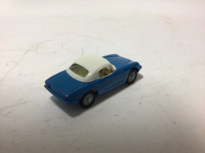Lot 42 - Corgi Ferrari 'Berlinetta' 250 Le mans No 314, Marios 1800Gt, with Volvo Engine No 3424, Lotus elan Coupé No 319, all boxed (3)
