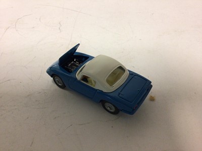 Lot 42 - Corgi Ferrari 'Berlinetta' 250 Le mans No 314, Marios 1800Gt, with Volvo Engine No 3424, Lotus elan Coupé No 319, all boxed (3)
