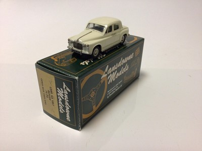 Lot 65 - Lansdowne Models LDM 1A Austin Healey Sprite MK1, LDM 9A 1953 Austin Somerset Convertible, LDM 5A 1957 Rover all boxed (3)
