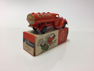 Lot 67 - Tekno Esso Gas Truck No 426, Tekno Cement mixer truck No 422, both boxed (2)