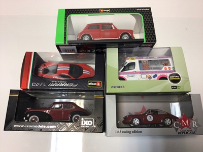 Lot 70 - Diecast boxed selection various manufacturers including Ixo, Burago, Corgi, Maisto and others including TV related plus Meccano SF71H racing car (2 boxes)