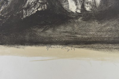 Lot 61 - *Gerald Spencer Pryse (1882-1956) black and white lithograph - The Mother, signed and dated '89 in pencil, 55cm x 76cm, unframed