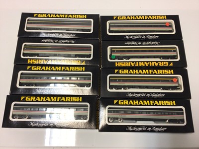 Lot 86 - Graham Farish N gauge BR Intercity carriages including No. 0837 (4), No.0827 (4) plus seventeen others, all boxed (25 total)