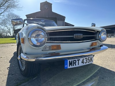 Lot 10 - 1972 Triumph TR6, 2498cc, manual, chassis number CP542320, reg. no. MRT 435K