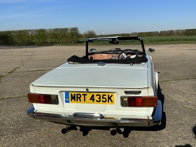 Lot 10 - 1972 Triumph TR6, 2498cc, manual, chassis number CP542320, reg. no. MRT 435K