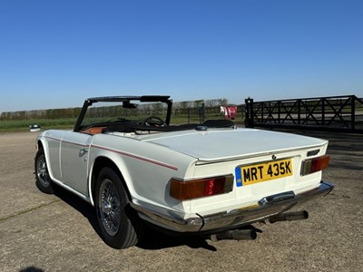 Lot 10 - 1972 Triumph TR6, 2498cc, manual, chassis number CP542320, reg. no. MRT 435K