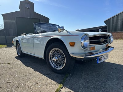 Lot 10 - 1972 Triumph TR6, 2498cc, manual, chassis number CP542320, reg. no. MRT 435K