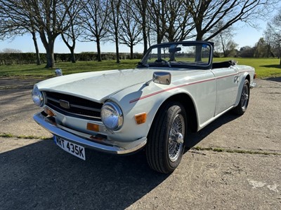 Lot 10 - 1972 Triumph TR6, 2498cc, manual, chassis number CP542320, reg. no. MRT 435K
