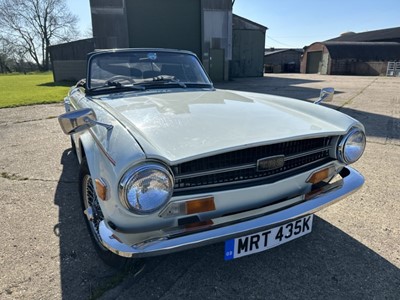 Lot 10 - 1972 Triumph TR6, 2498cc, manual, chassis number CP542320, reg. no. MRT 435K