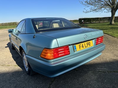 Lot 11 - 1994 Mercedes - Benz R129 320 SL convertible, automatic, reg. no. F4 LPR