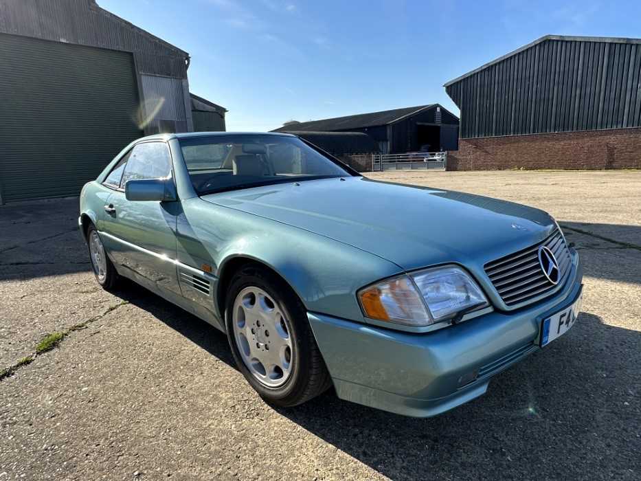 Lot 11 - 1994 Mercedes - Benz R129 320 SL convertible, automatic, reg. no. F4 LPR
