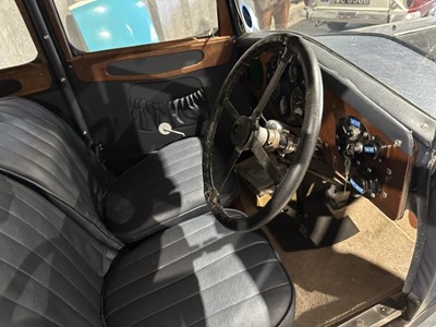Lot 8 - 1928 Riley Monaco, 4 door saloon with Wayman Fabric body, chassis number 601582, reg. no. BF 4028