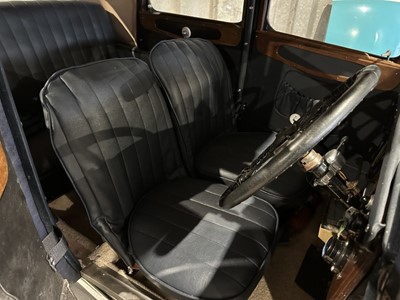 Lot 8 - 1928 Riley Monaco, 4 door saloon with Wayman Fabric body, chassis number 601582, reg. no. BF 4028