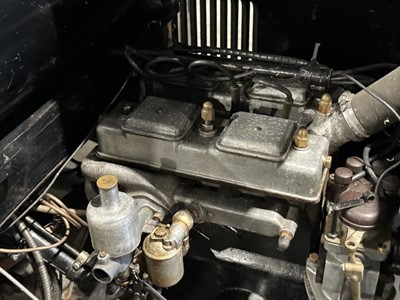 Lot 8 - 1928 Riley Monaco, 4 door saloon with Wayman Fabric body, chassis number 601582, reg. no. BF 4028