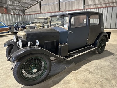 Lot 8 - 1928 Riley Monaco, 4 door saloon with Wayman Fabric body, chassis number 601582, reg. no. BF 4028