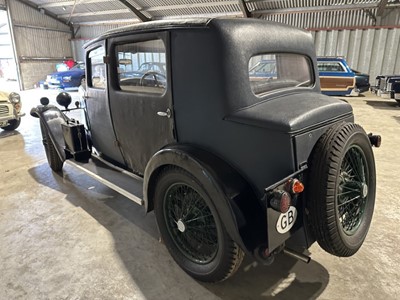 Lot 8 - 1928 Riley Monaco, 4 door saloon with Wayman Fabric body, chassis number 601582, reg. no. BF 4028