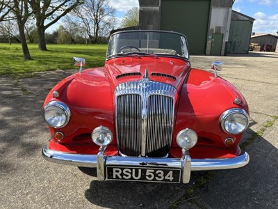 Lot 7 - 1956 Daimler Conquest New drop head coupe Reg No RSU 534- one of only 56 built