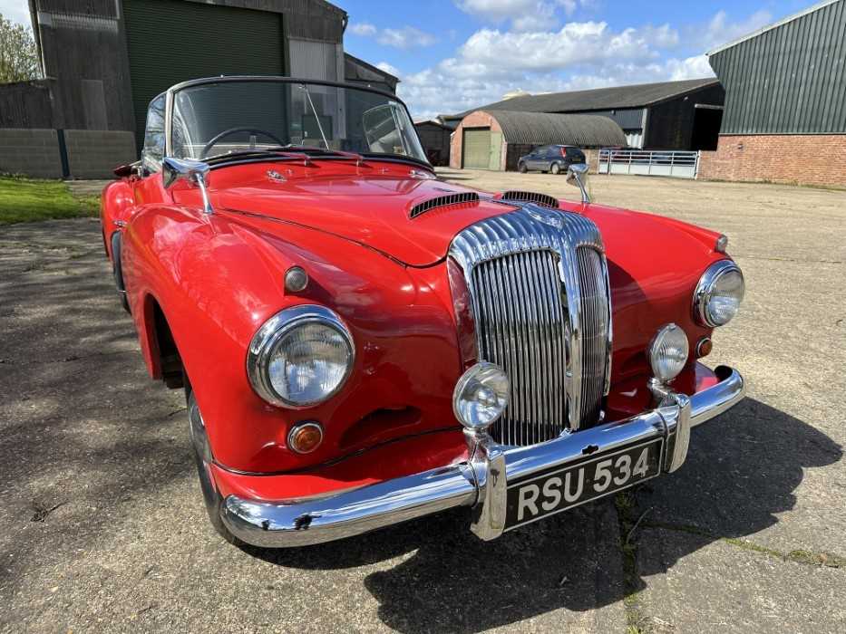 Lot 7 - 1956 Daimler Conquest New drop head coupe Reg No RSU 534- one of only 56 built
