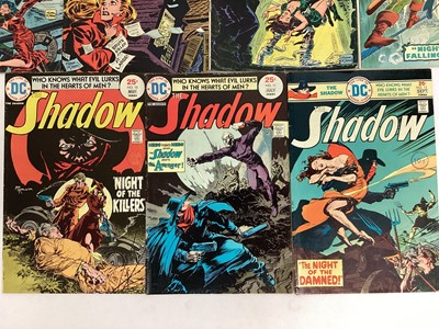 Lot 79 - Seven DC Comics 1970's The Shadow #5 #7 #8 #9 #10 #11 #12