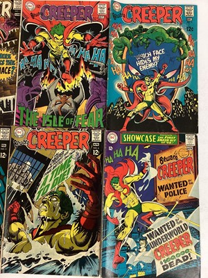 Lot 78 - Six 1968 DC Comics Beware The Creeper #1 #3 #4 #5 #6 #73