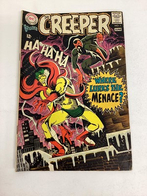 Lot 78 - Six 1968 DC Comics Beware The Creeper #1 #3 #4 #5 #6 #73
