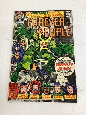 Lot 74 - Quantity of 1970's DC Comics Editor Jack Kirby's The Demon #5 #10 #11 #12 #13 #14 #16 together with The Forever People #2 #3 #4 #5 #9 #11