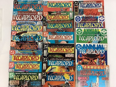 Lot 89 - Large quantity of 1970's and 80's DC Comics, The Warlord.