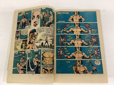 Lot 73 - Group of Marvel comics The hands of Shang-Chi, Master of Kung Fu (1974 to 1979). English and American price variants. Approximately 42 comics.