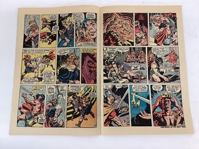 Lot 63 - Marvel comics Kull the Conqueror and Kull the Destroyer 1970's. Also includes king Conan and king sized annuals staring King Kull. English and American price variants. Approximately 30 comics.