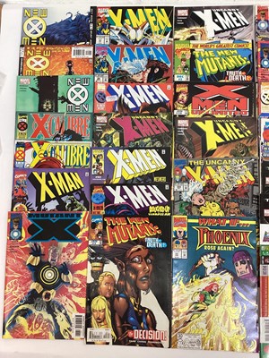 Lot 88 - Large collection of Marvel comics Mostly 1990's. To include X-Force, X-Factor, X-Men and others. Includes X-Force issue 2, 2nd apperance of Deadpool. Mostly American price variants. Approximately 1...