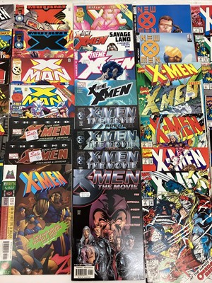 Lot 88 - Large collection of Marvel comics Mostly 1990's. To include X-Force, X-Factor, X-Men and others. Includes X-Force issue 2, 2nd apperance of Deadpool. Mostly American price variants. Approximately 1...