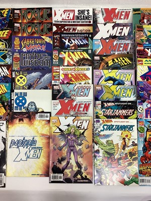 Lot 88 - Large collection of Marvel comics Mostly 1990's. To include X-Force, X-Factor, X-Men and others. Includes X-Force issue 2, 2nd apperance of Deadpool. Mostly American price variants. Approximately 1...