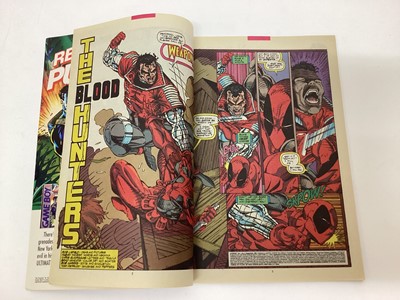 Lot 88 - Large collection of Marvel comics Mostly 1990's. To include X-Force, X-Factor, X-Men and others. Includes X-Force issue 2, 2nd apperance of Deadpool. Mostly American price variants. Approximately 1...