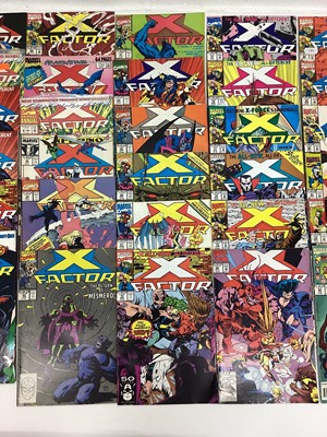 Lot 88 - Large collection of Marvel comics Mostly 1990's. To include X-Force, X-Factor, X-Men and others. Includes X-Force issue 2, 2nd apperance of Deadpool. Mostly American price variants. Approximately 1...