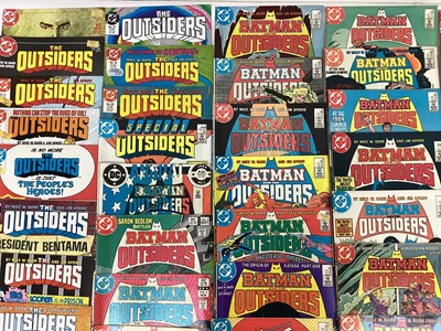 Lot 90 - Quantity of 1980's DC Comics, The Outsiders together with Batman and The Outsiders