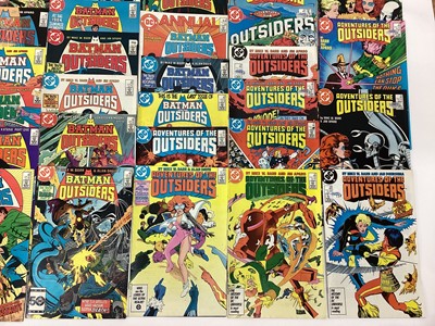 Lot 90 - Quantity of 1980's DC Comics, The Outsiders together with Batman and The Outsiders