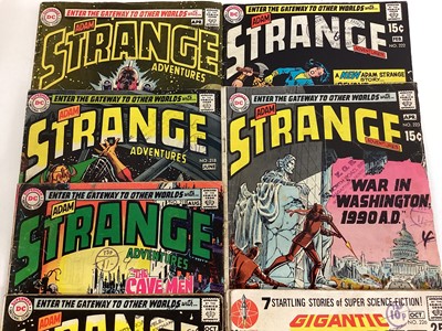 Lot 71 - Seven 1969-70 DC Comics, Adam Strange Adventures #217 #218 #219 #220 #222 #223 #226