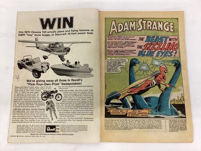 Lot 71 - Seven 1969-70 DC Comics, Adam Strange Adventures #217 #218 #219 #220 #222 #223 #226