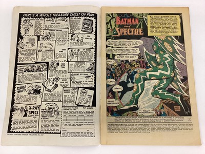 Lot 29 - Three DC Comics, 1973 Secret Origins #5, 1967 The Brave and The Bold Presents The Spectre and The Flash #72, 1967 The Brave and The Bold Presents Batman and The Spectre #75